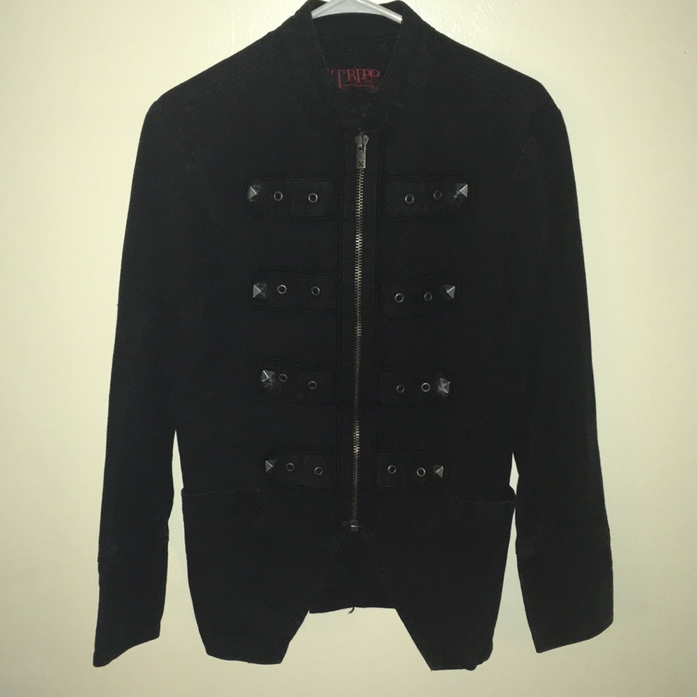 Tripp NY military punk rock/steampunk Jacket